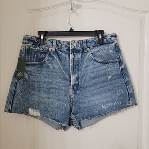 Wild Fable Size 14 / 32 High Rise Cutoff Jean Shorts, NEW with Tag